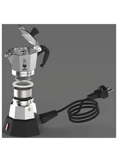 Электрическая гейзерная кофеварка...